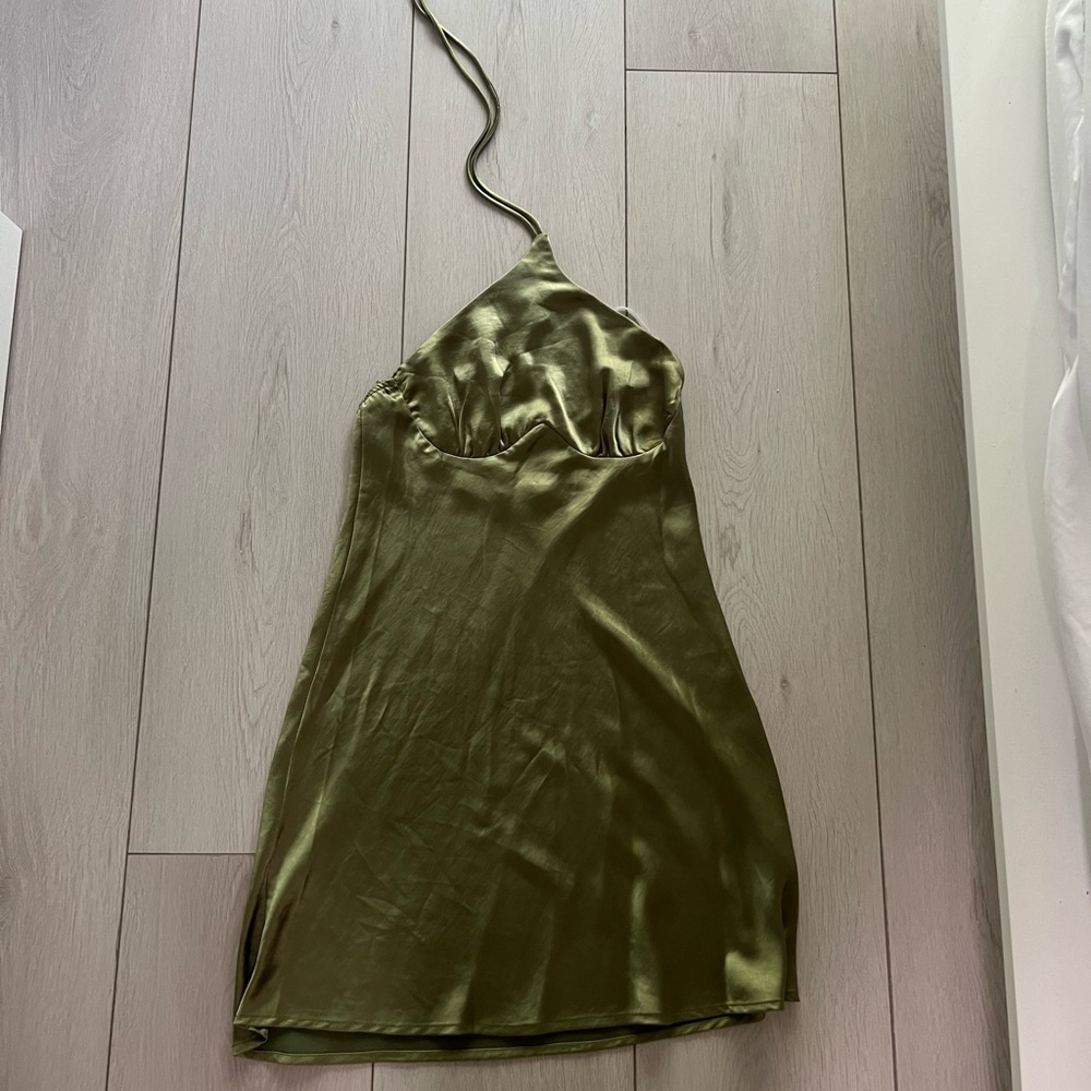 White Fox Boutique Halter Dress